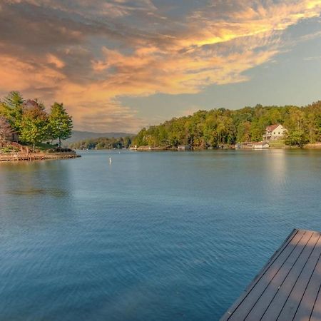 Russell'S Fort At White Oak Point: Historical Cabin On Lake Lure, Luxury, Direct Lake Access! Villa Екстериор снимка