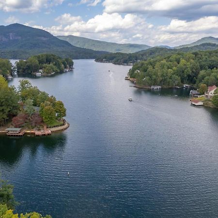 Russell'S Fort At White Oak Point: Historical Cabin On Lake Lure, Luxury, Direct Lake Access! Villa Екстериор снимка