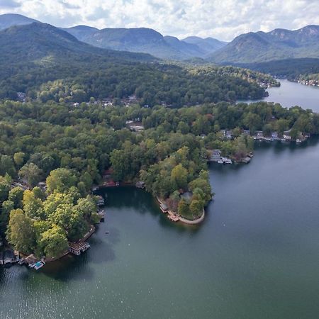 Russell'S Fort At White Oak Point: Historical Cabin On Lake Lure, Luxury, Direct Lake Access! Villa Екстериор снимка