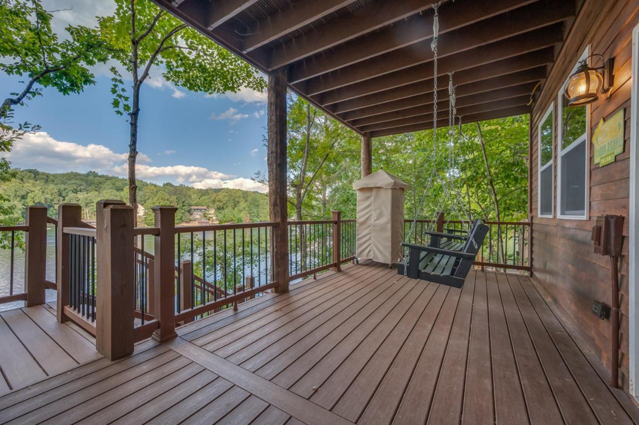 Russell'S Fort At White Oak Point: Historical Cabin On Lake Lure, Luxury, Direct Lake Access! Villa Екстериор снимка