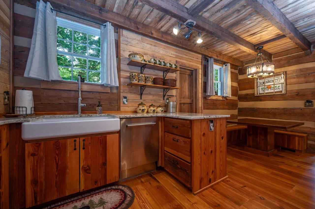 Russell'S Fort At White Oak Point: Historical Cabin On Lake Lure, Luxury, Direct Lake Access! Villa Екстериор снимка