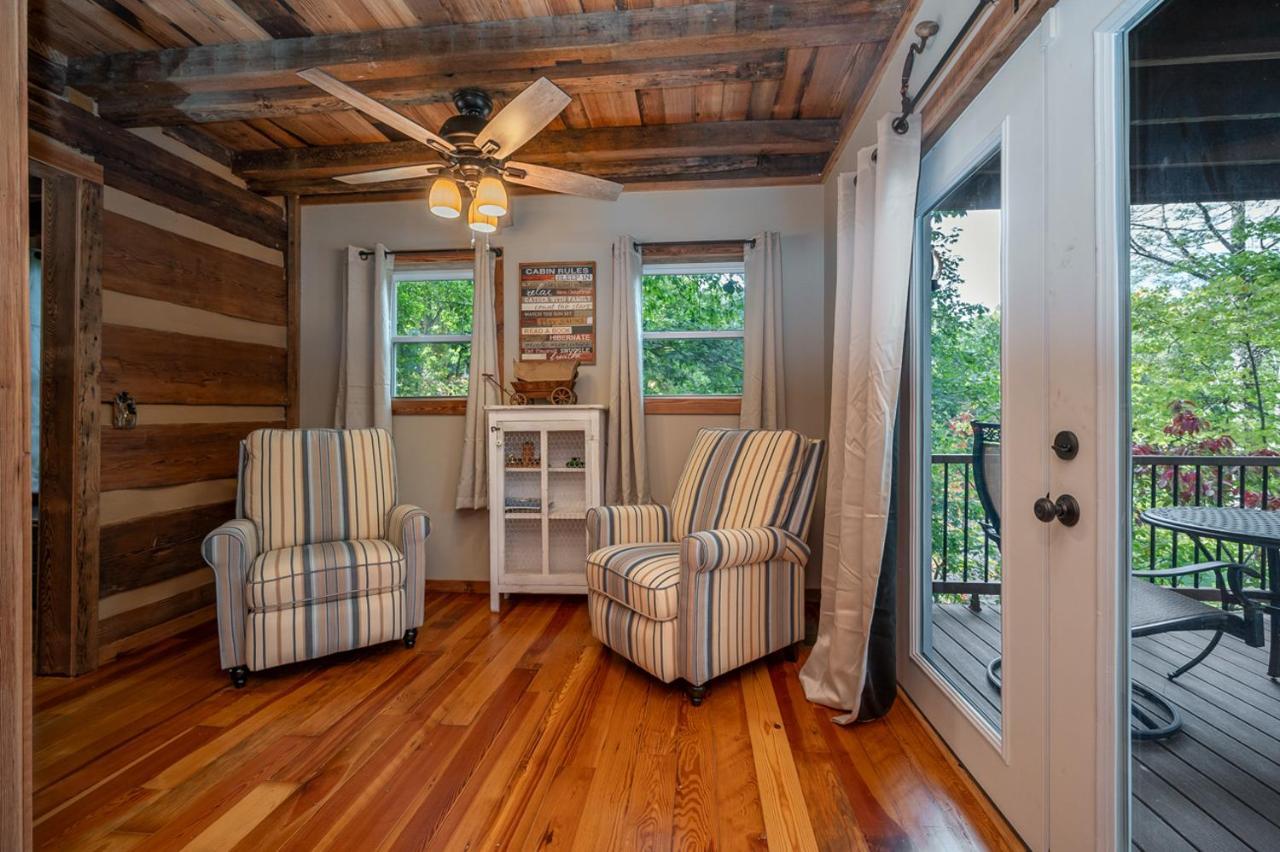 Russell'S Fort At White Oak Point: Historical Cabin On Lake Lure, Luxury, Direct Lake Access! Villa Екстериор снимка