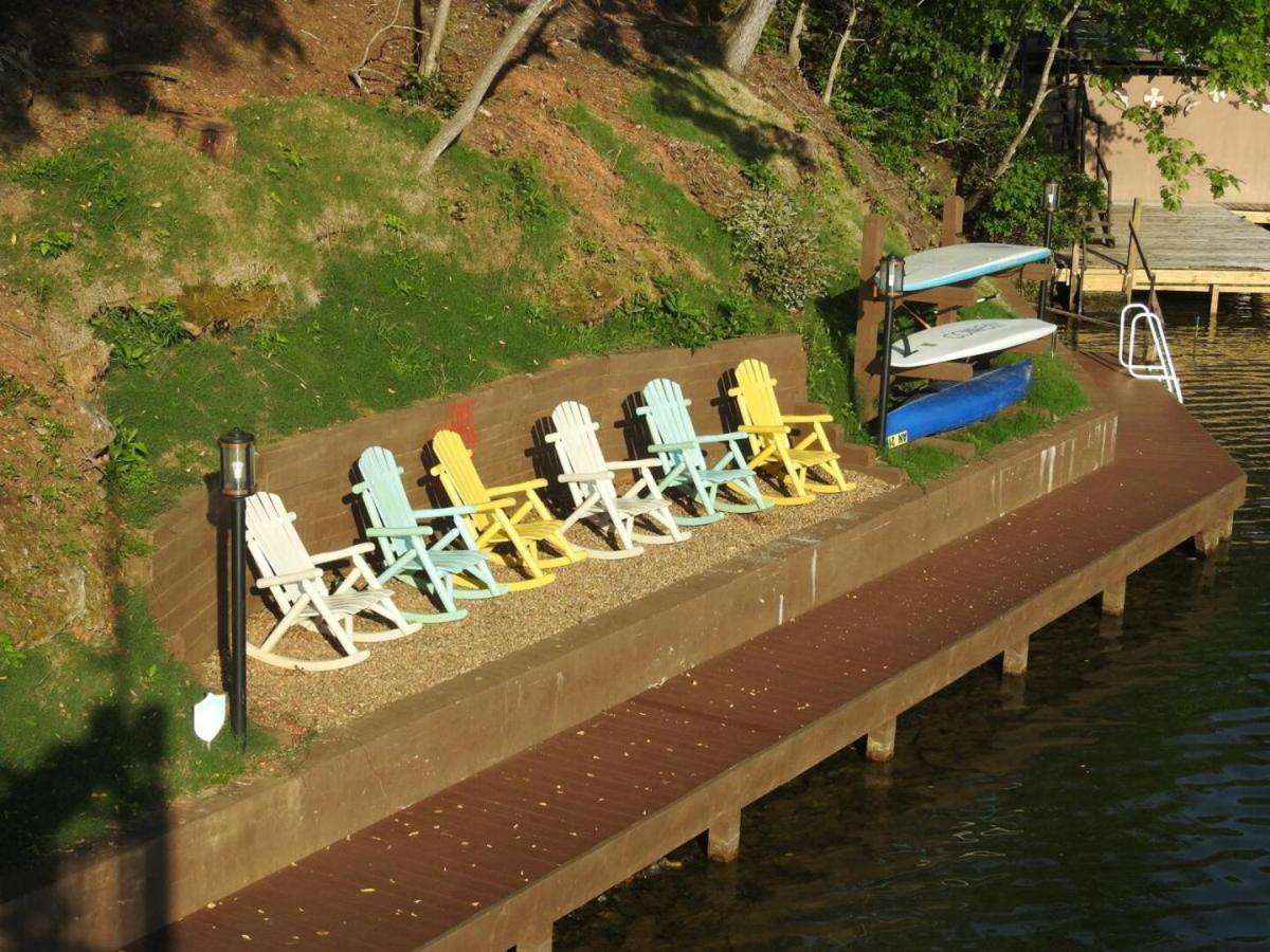 Russell'S Fort At White Oak Point: Historical Cabin On Lake Lure, Luxury, Direct Lake Access! Villa Екстериор снимка