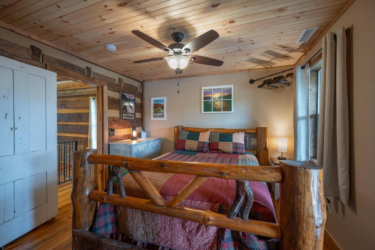 Russell'S Fort At White Oak Point: Historical Cabin On Lake Lure, Luxury, Direct Lake Access! Villa Екстериор снимка