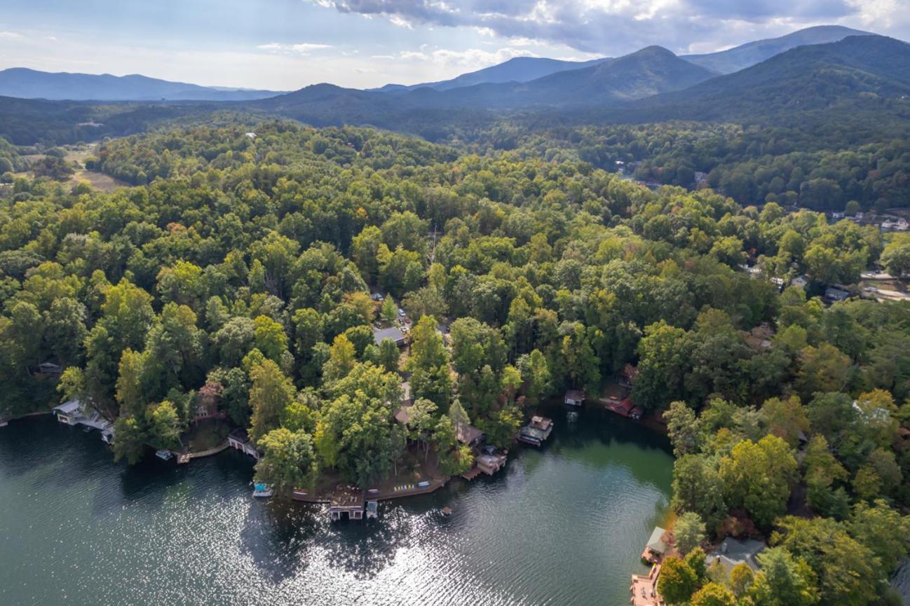 Russell'S Fort At White Oak Point: Historical Cabin On Lake Lure, Luxury, Direct Lake Access! Villa Екстериор снимка