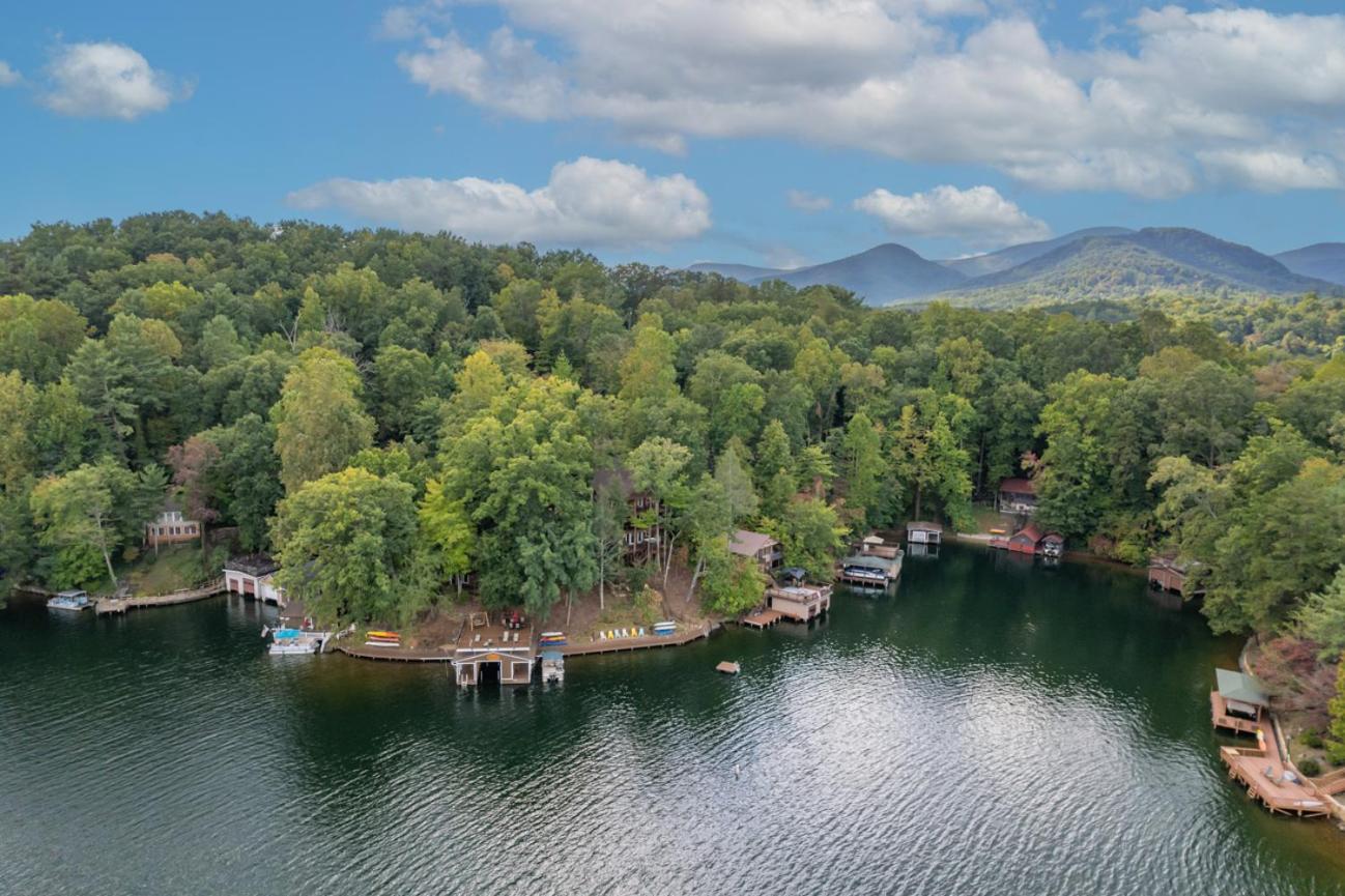 Russell'S Fort At White Oak Point: Historical Cabin On Lake Lure, Luxury, Direct Lake Access! Villa Екстериор снимка